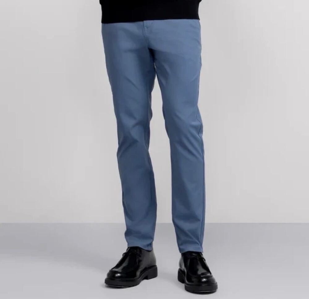 Jack Archer Jetsetter Tech Pant 38x29 Bering Sea Performance Straight Fit Golf